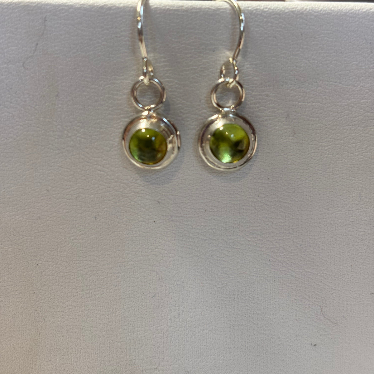 Mandy- sterling silver gemstone drop earrings
