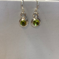 Mandy- sterling silver gemstone drop earrings