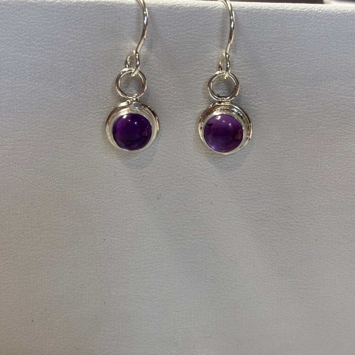 Mandy- sterling silver gemstone drop earrings