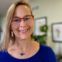 Arlene — Sterling Silver Black Druzy Necklace