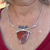 Charlotte | Sonoran Sunrise & Hematite Collar