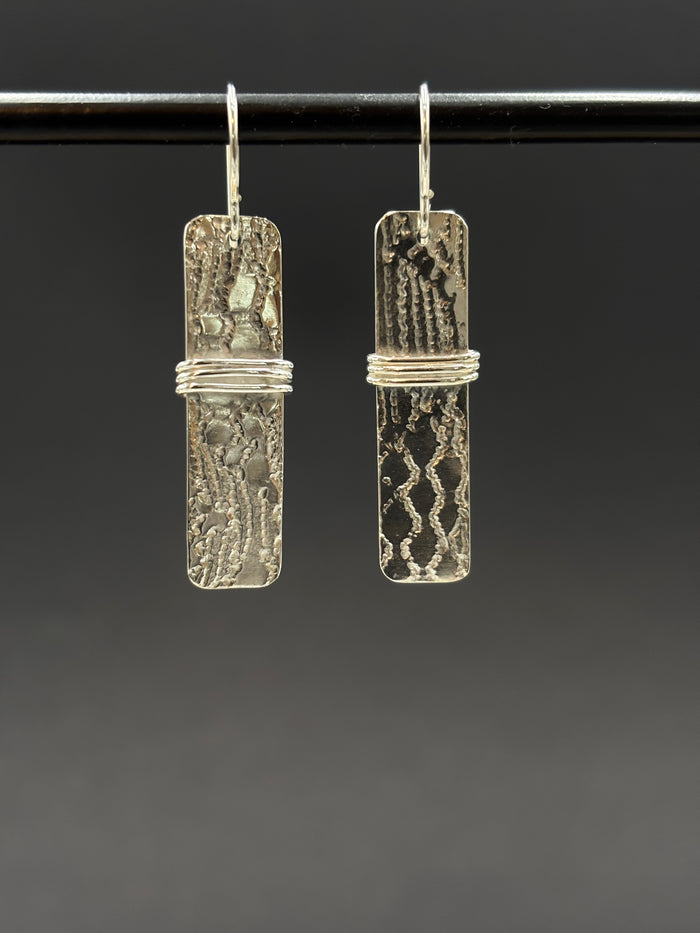Raelynn- Sterling silver dangle earrings