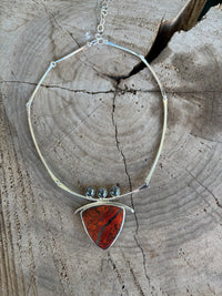 Charlotte | Sonoran Sunrise & Hematite Collar