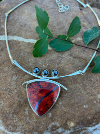 Charlotte | Sonoran Sunrise & Hematite Collar