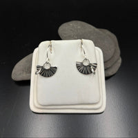 Ella-sterling silver fan shaped