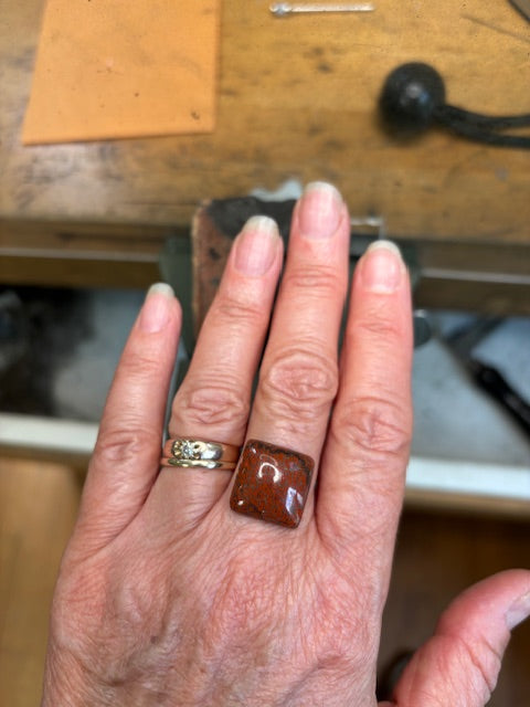 Nina 2 for Sharon J.- Custom Ring size 8