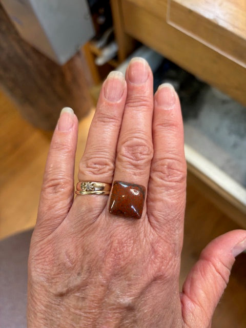 Nina 2 for Sharon J.- Custom Ring size 8